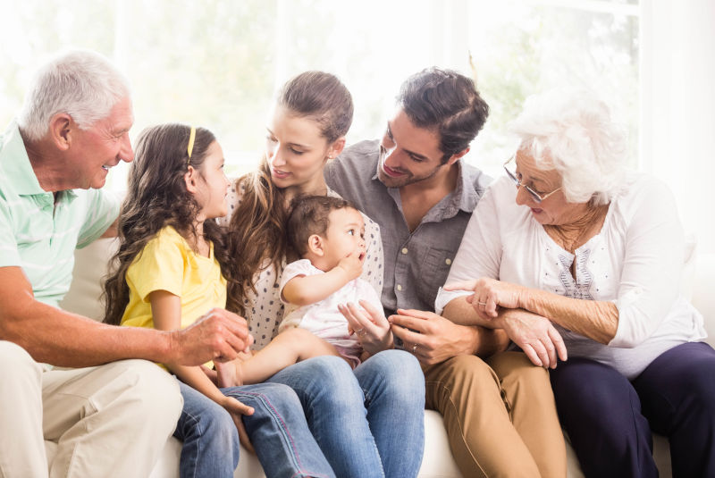 Familia feliz